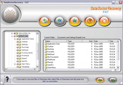 FAT Deleted Files Recovery 2.0.1.5 screenshot