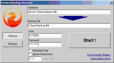 FBBackup 1.0.1 screenshot