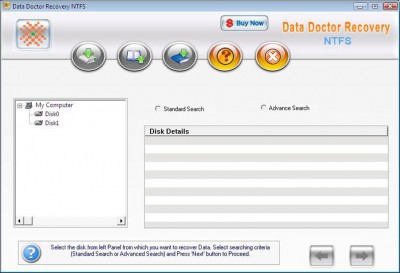 FDR NTFS DATA RECOVERY TOOL 2011.1105 screenshot