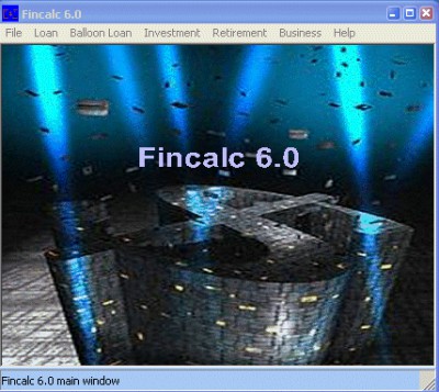 Fincalc 6.0 screenshot