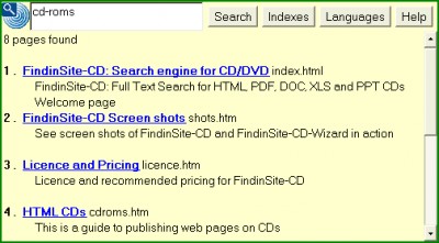 FindinSite-CD 6.22 screenshot