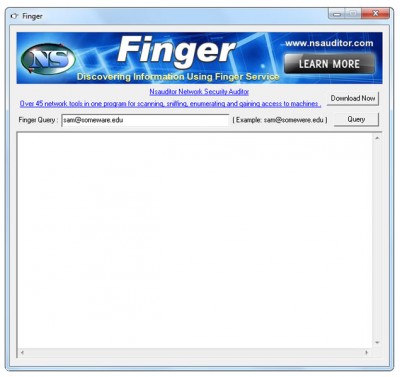 Finger 2.4.5 screenshot