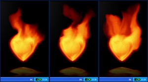 Fire Heart Desktop Gadget 2.20.134 screenshot