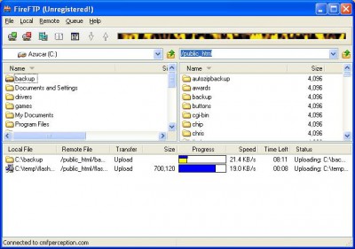FireFTP 1.0 screenshot