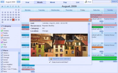 Flash Calendar Pro 1.2 screenshot
