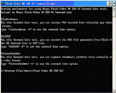 Flash Video MX SDK V2 2.0.3.0 screenshot