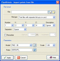 FlashPoints for AutoCAD and BricsCAD 2.0 screenshot