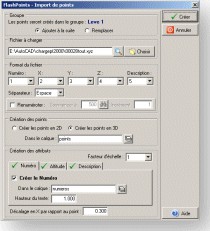 FlashPoints for AutoCAD 1.1 screenshot