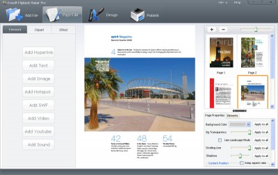 FlipBook Maker Pro 4.3.1 screenshot