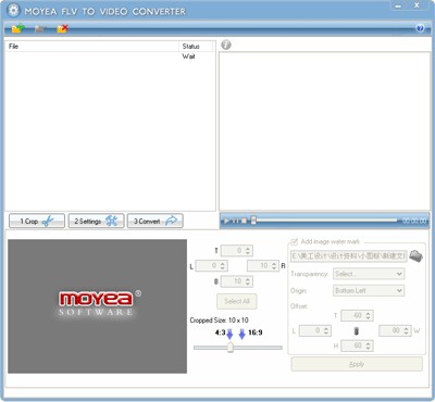 FLV to Video Converter Pro 1.19 screenshot