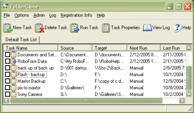 FolderClone Standard Edition 2.1.0 screenshot