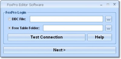 FoxPro Editor Software 7.0 screenshot