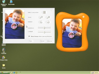 Framy_orange_frame 1.1 screenshot