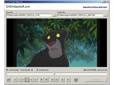 Free Fast MPEG Cut 2.4 screenshot