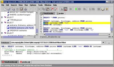 Free Java 1.01T2006. screenshot