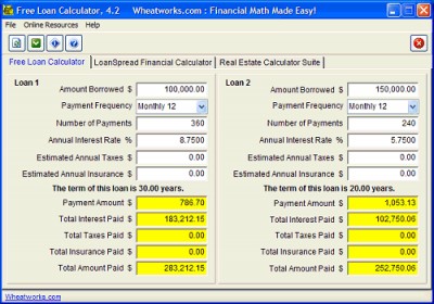 Free Loan Calculator 4.7.1 screenshot