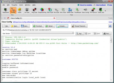 Free PacketTrap Cisco Configurator 2.3.11 screenshot