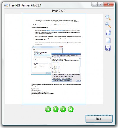 Free PDF Printer Pilot 1.4 screenshot