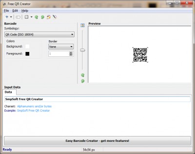 Free QR Creator 1.1.4.0 screenshot