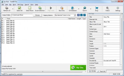 FreeRIP MP3 Converter 5.7.1 screenshot