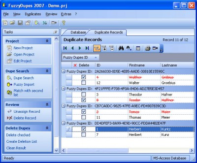 FuzzyDupes 2007 5.7.5 screenshot