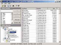 G-Lock Temp Cleaner 2.0 screenshot
