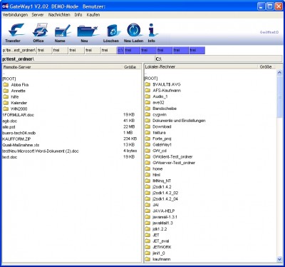 GateWay1 2.09 screenshot