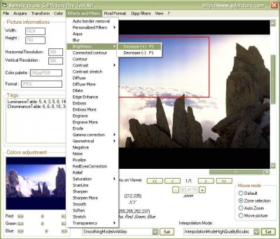 GdPicture Light OCX - Image Processing ActiveX 2.7.6 screenshot