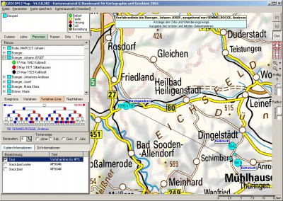 GEDCOM 2 Map 4.8.0 screenshot