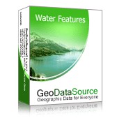 GeoDataSource World Water Features Database (Basic October.20 screenshot