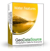 GeoDataSource World Water Features Database (Gold October.20 screenshot