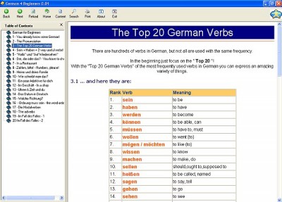 German for Beginners 0.06 screenshot