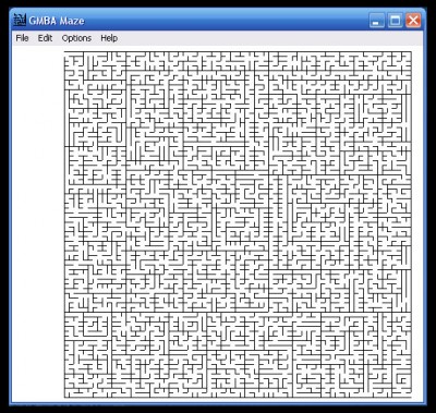 GMBA Maze 1.2 screenshot