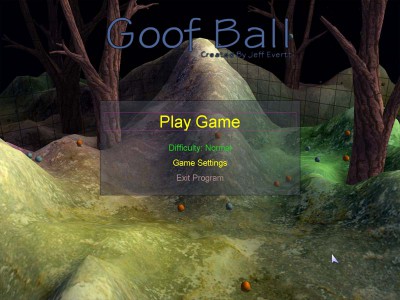 Goof Ball 1.0 screenshot