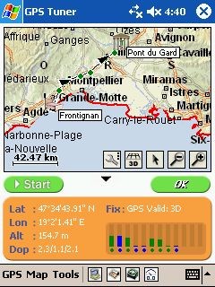 GPS Tuner 5.1 screenshot