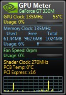 GPU Meter 2.4 screenshot
