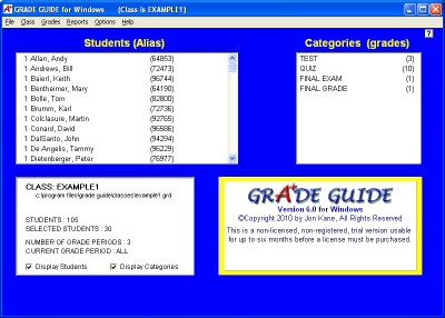GRADE GUIDE 6.02 screenshot
