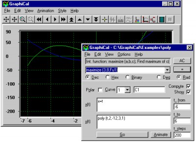 GraphiCal 1.8.1 screenshot