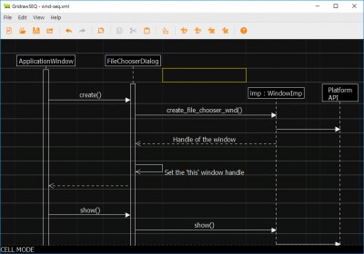 Gridraw for Sequence diagram 0.13 screenshot