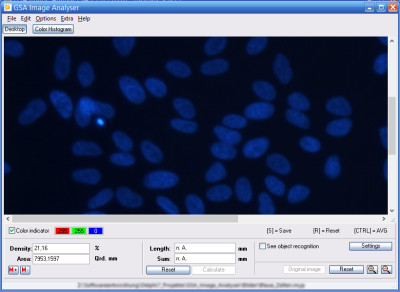 GSA Image Analyser 4.3.5 screenshot