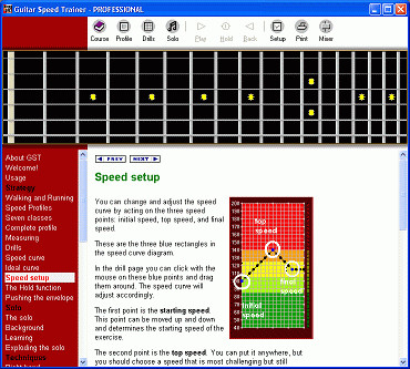 Guitar Speed Trainer 1.38 screenshot