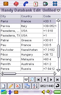 Handy Databank for Sony Ericsson 2.0 screenshot