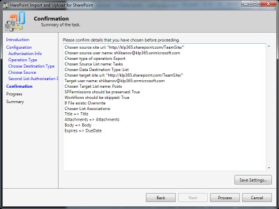 HarePoint Import and Upload for SharePoint 1.0.522 screenshot