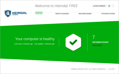 Heimdal FREE 2.2.185 screenshot