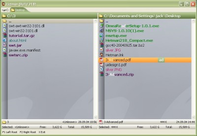 Hetman 1.0 EAP screenshot
