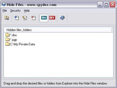 Hide Files 3.4 screenshot