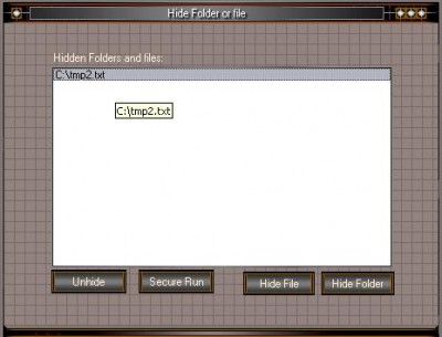 Hide Folder HiBit lock 2 screenshot