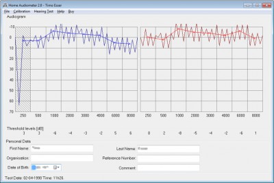 Home Audiometer Hearing Test 2.2 screenshot