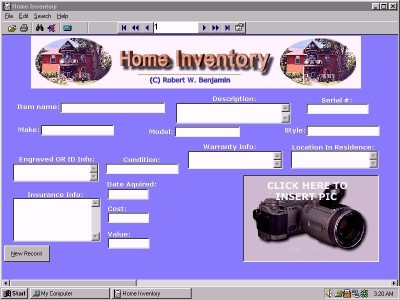 Home Inventory 4.0 screenshot