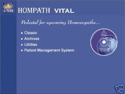 Hompath Vital-Homeopathy Software 8.0 screenshot